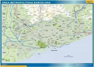 mapa Barcelona Accesos